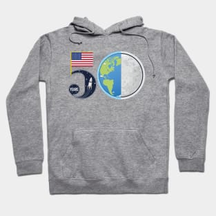 50th Anniversary Apollo 11 Mission Hoodie